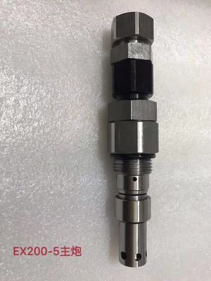 Accesorios de la válvula de alivio del excavador del desbordamiento de la seguridad EX200-5 ZAX200-3