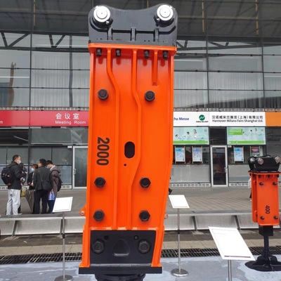 Triturador hidráulico del excavador CMT3500, triturador hidráulico de la roca del martillo de la construcción