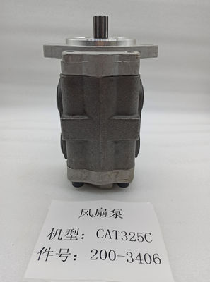 piezas hidráulicas de la bomba de engranaje del motor 2003406 del ventilador del excavador de la correa eslabonada de 325C 325D