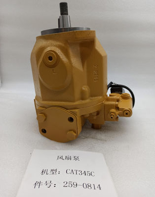 Piezas de la bomba de pistón de enfriamiento del motor de ventilador hidráulico del excavador E345D 259-0814