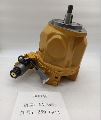 Piezas de la bomba de pistón de enfriamiento del motor de ventilador hidráulico del excavador E345D 259-0814