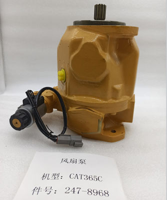 2344638 piezas del excavador de correa eslabonada, motor de ventilador pesado 2478968 del excavador de los recambios