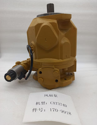 Motor de ventilador hidráulico del excavador de enfriamiento E374D 1709918 piezas del excavador de correa eslabonada 1915611