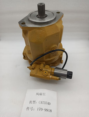 Motor de ventilador hidráulico del excavador de enfriamiento E374D 1709918 piezas del excavador de correa eslabonada 1915611