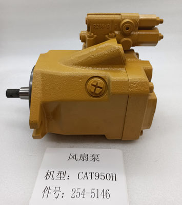 2545146 piezas del equipo del mercado de accesorios, motor de ventilador hidráulico de la bomba de pistón de la fan 950H