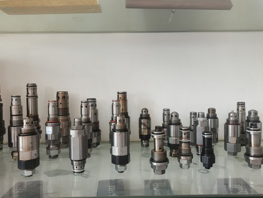 Piezas de reparación de maquinaria de válvula de alivio de excavadora principal hidráulica DH220-5