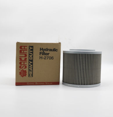 Elemento del aceite de las piezas del motor del filtro de aire del excavador hidráulico 4210224 H2706 HF28925