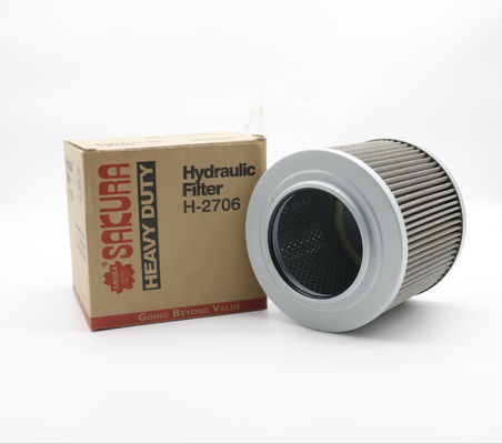 Elemento del aceite de las piezas del motor del filtro de aire del excavador hidráulico 4210224 H2706 HF28925