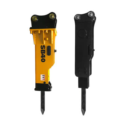 Acero forjado Sb20 20CrMo del martillo hidráulico de la roca del triturador del mini excavador 2ton