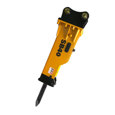 Acero forjado Sb20 20CrMo del martillo hidráulico de la roca del triturador del mini excavador 2ton