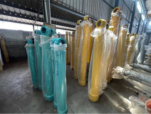 Cilindro del brazo del excavador 330c, piezas del material de construcción de la pala de Rod del cubo